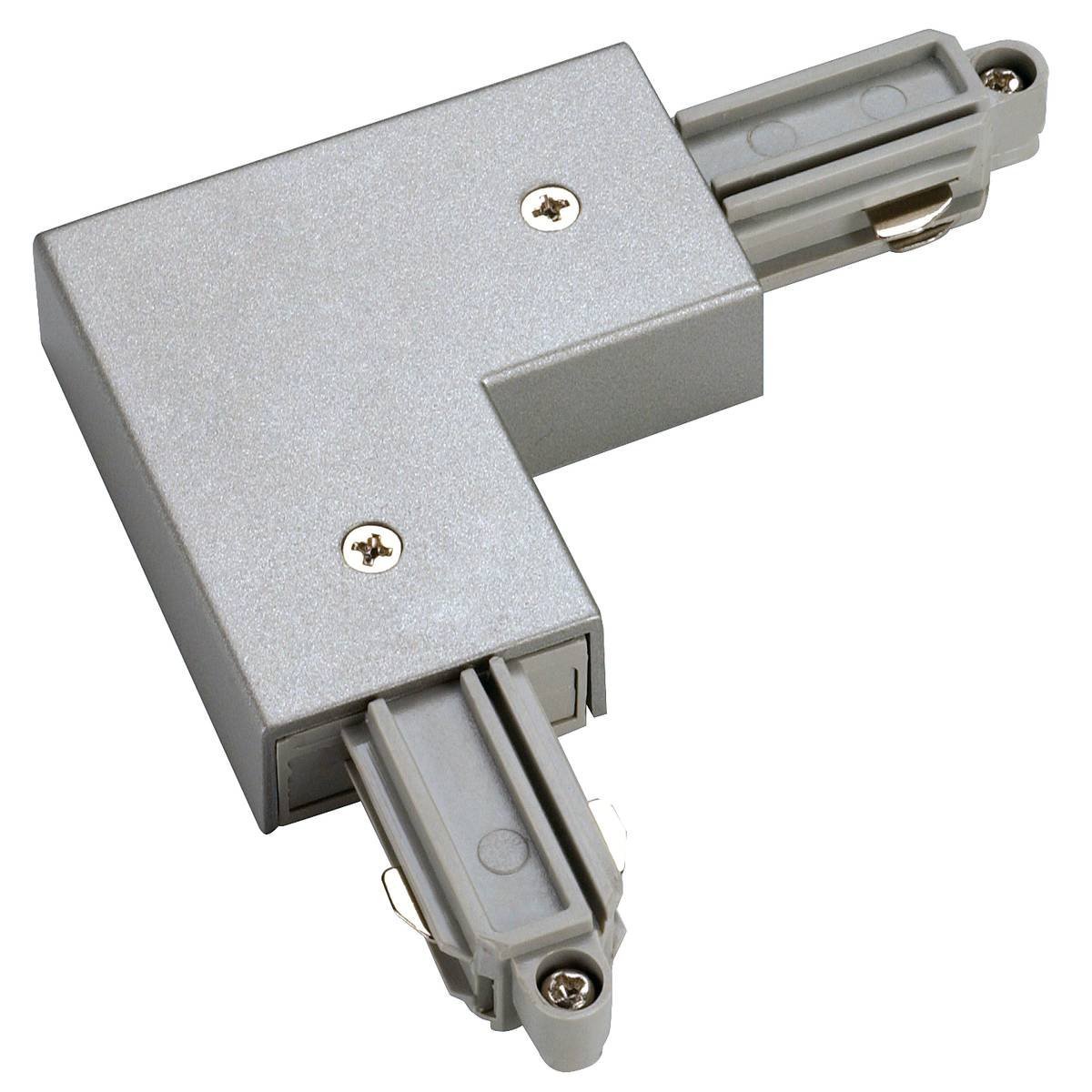 SLV 1-fase L-Connector 2 hoekverbinder aarde binnen grijs - 143062