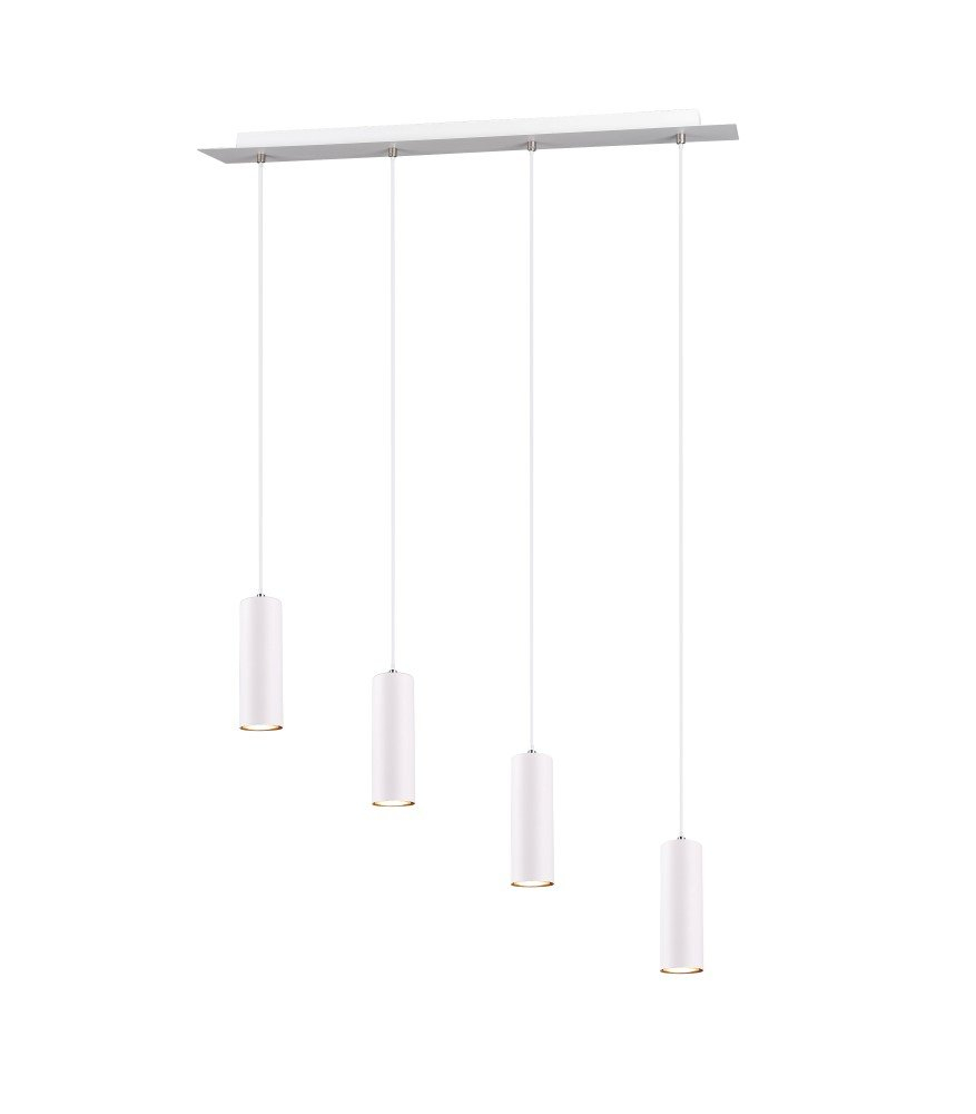 Trio HanglampMarley 4-lichts wit - 312400401