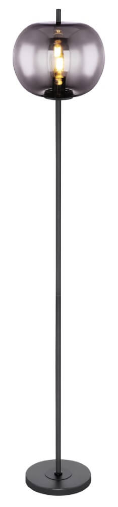 Globo Staande vloerlamp Blacky zwart - 15345S