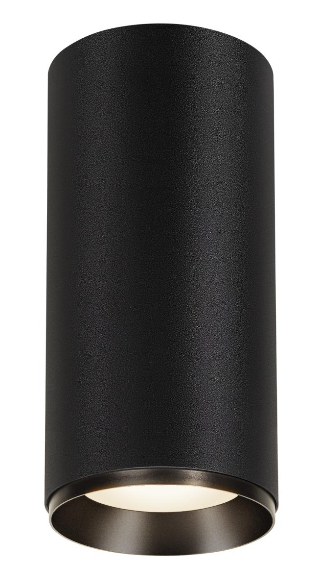 SLV OpbouwspotNuminos XL cilinder zwart 4000K - 36gr - 1005700