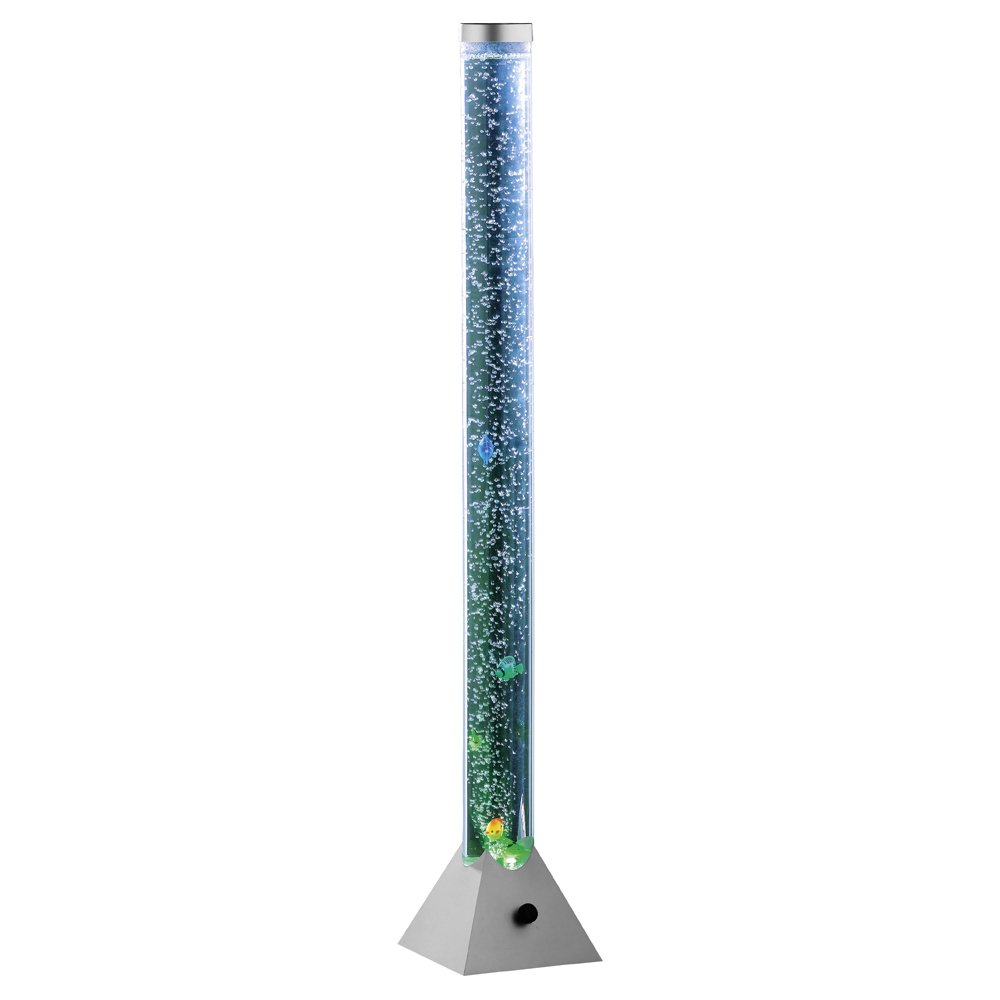 Trio Bubbel vloerlampMotion Disco met visjes - R5073-47