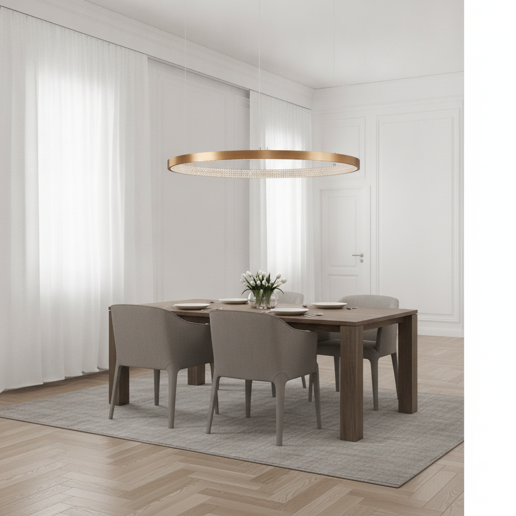 Lyora Hanglamp Preston goud Ø 100cm - 110444
