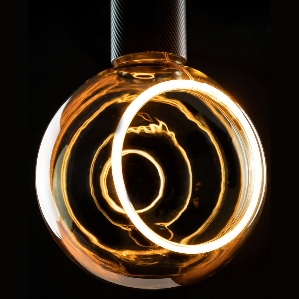 Segula Design lichtbronFloating goud - 4,5W - E27 - 300lm - 2200K - Ø 15cm - 90gr - SG-55033