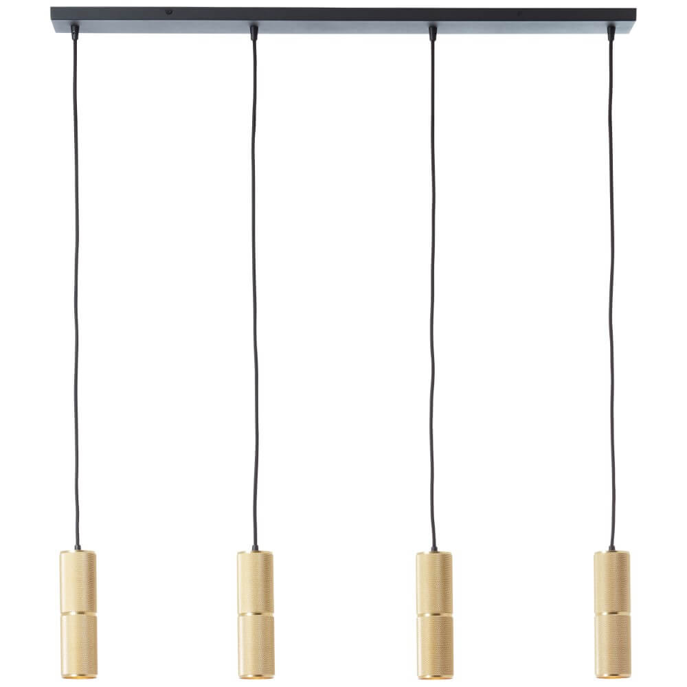 Brilliant 4-lichts hanglampMarty goud - G80052/86