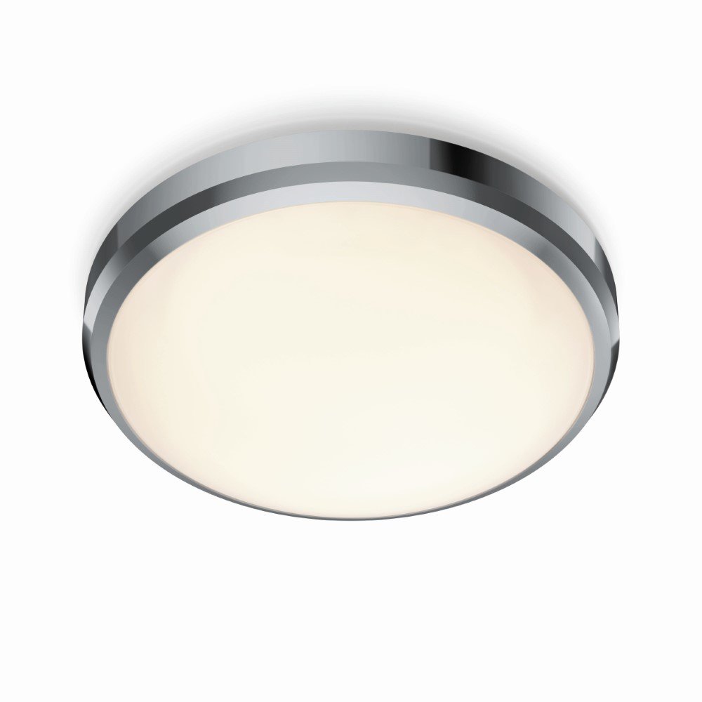 Philips Chrome plafonnièreDoris Ø 31cm - 77723400