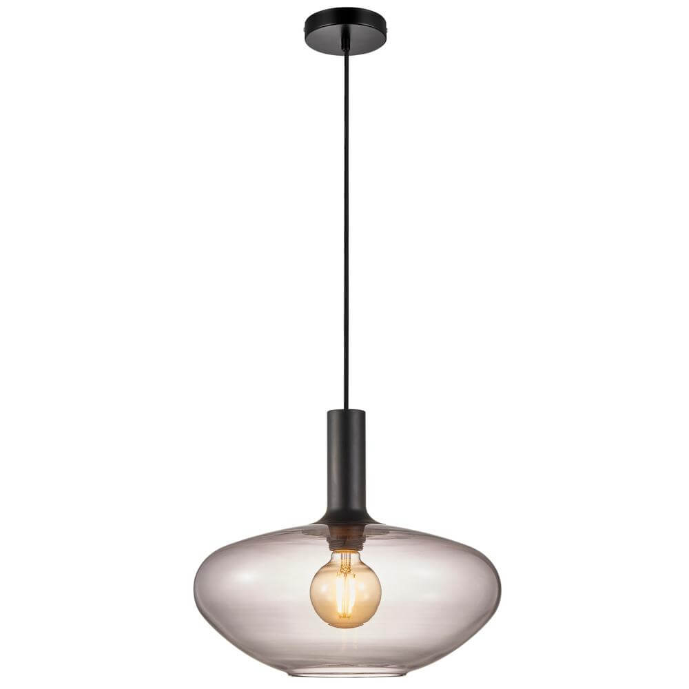 Nordlux Glazen hanglampAlton Ø 35cm smoke glas - 48973047