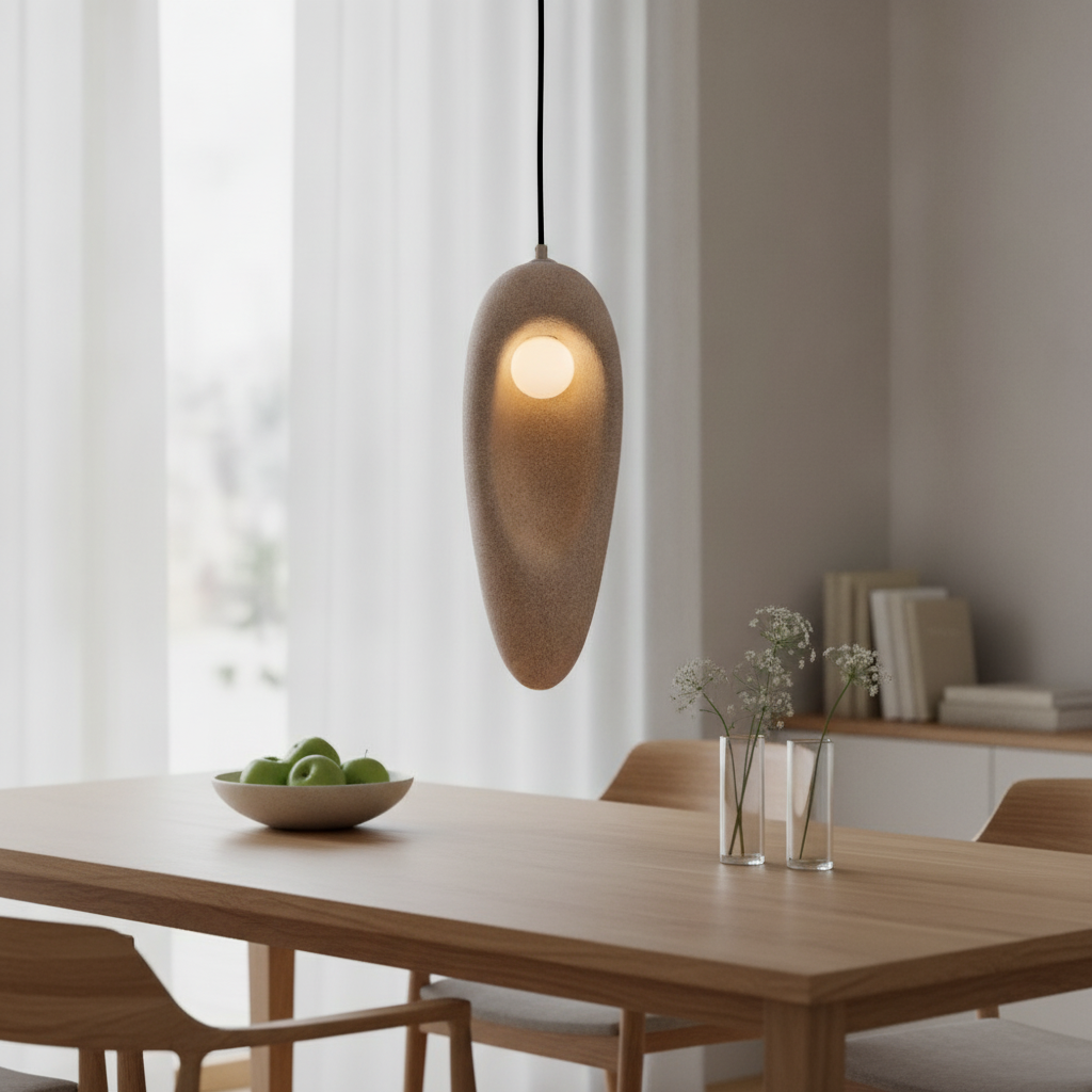 Lyora Natuurlijke hanglampTempus bruin 48cm - 9002688