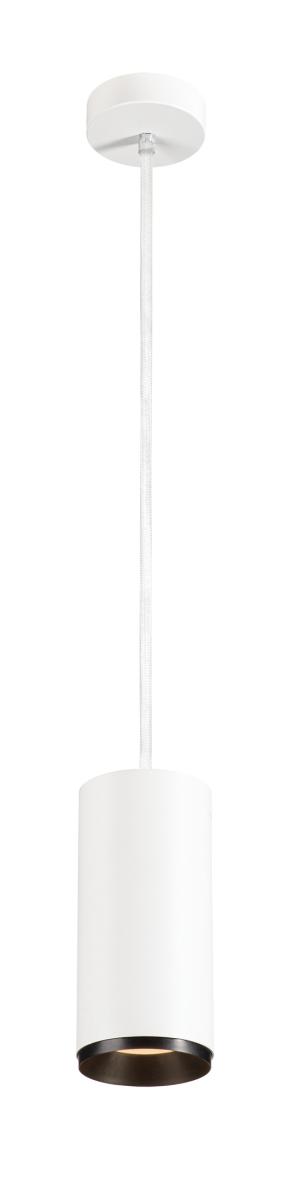 SLV HanglampNuminos L Dali wit/zwart 2700K - 36gr - 1004631