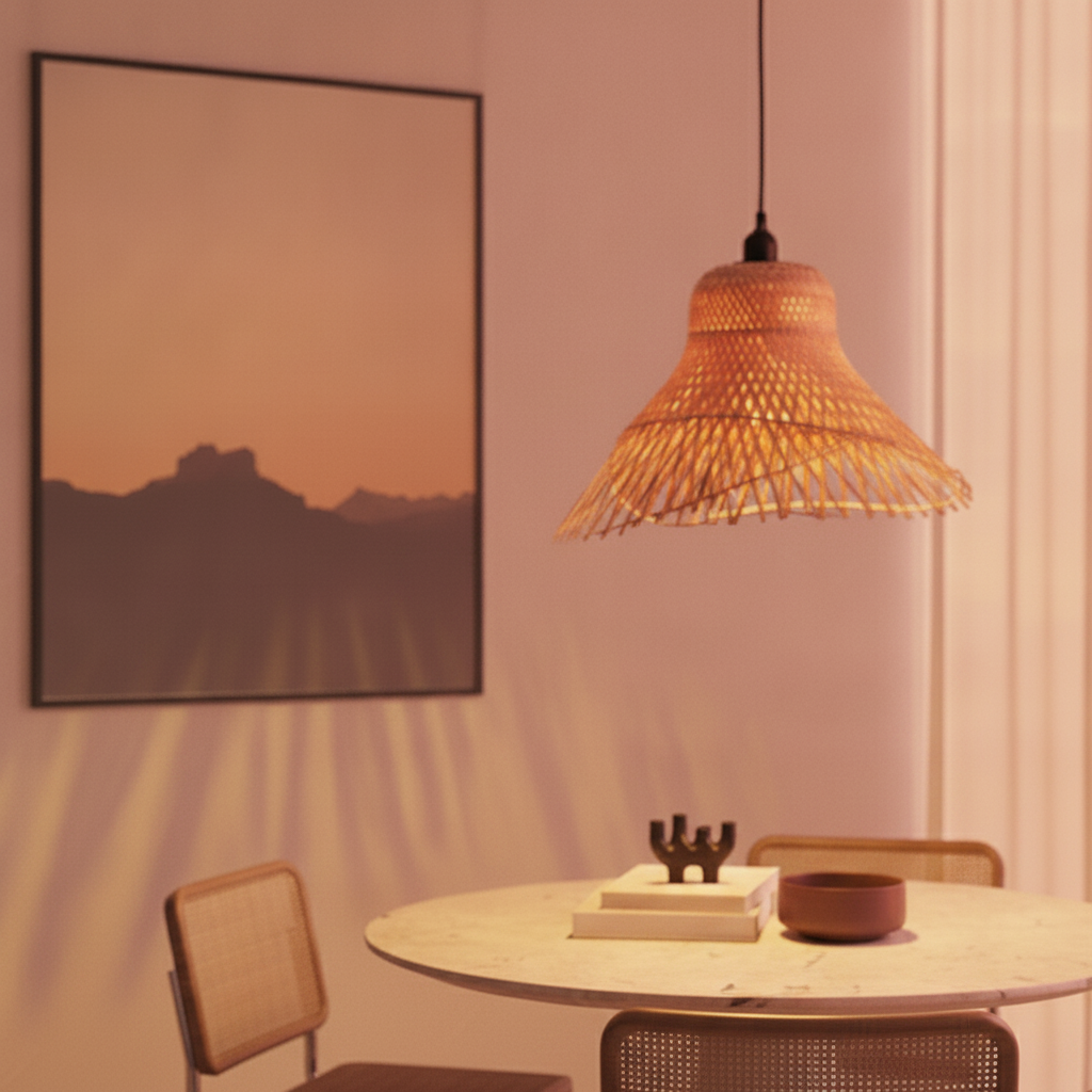 Lyora Rotan hanglamp Aura Ø 45cm - 111020