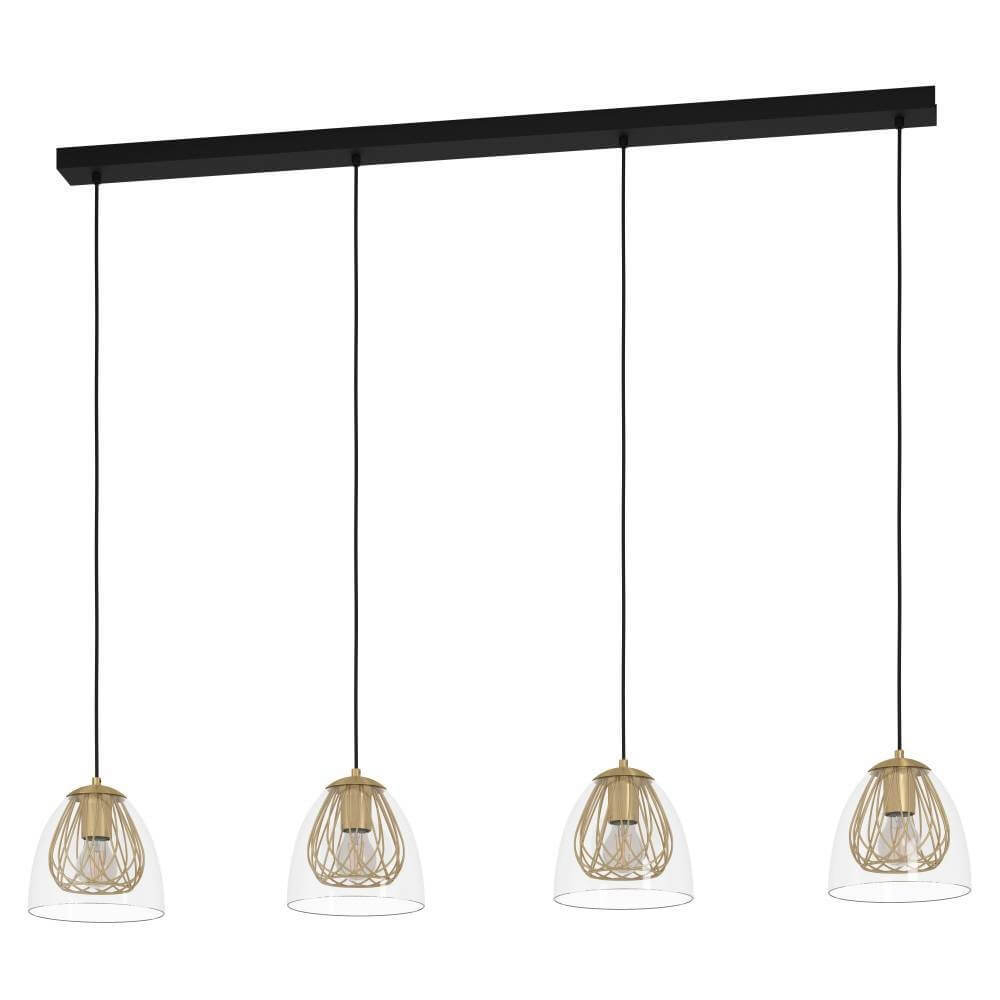 Stars of Light Eetkamer lamp goud met glasJazminia - 390038