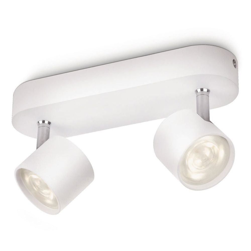 Philips Plafondspot Led My Living Star 2-lichts wit - 562423116