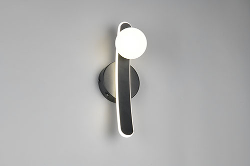 Trio WandlampNapoli zwart - 237970132