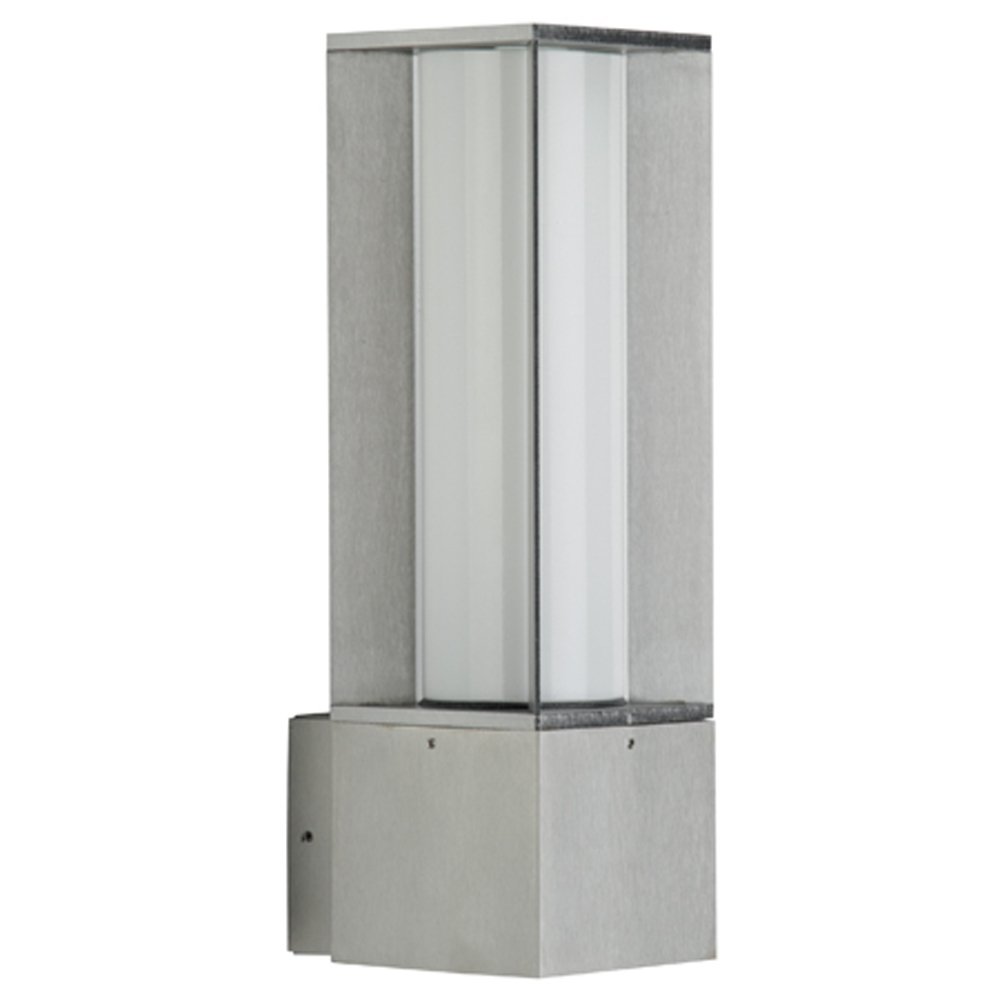 Albert Buitenlamp RVS wandSquared 32cm - 690335