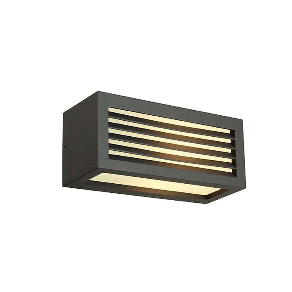 SLV Buitenlamp Box L E27 antraciet - 232495