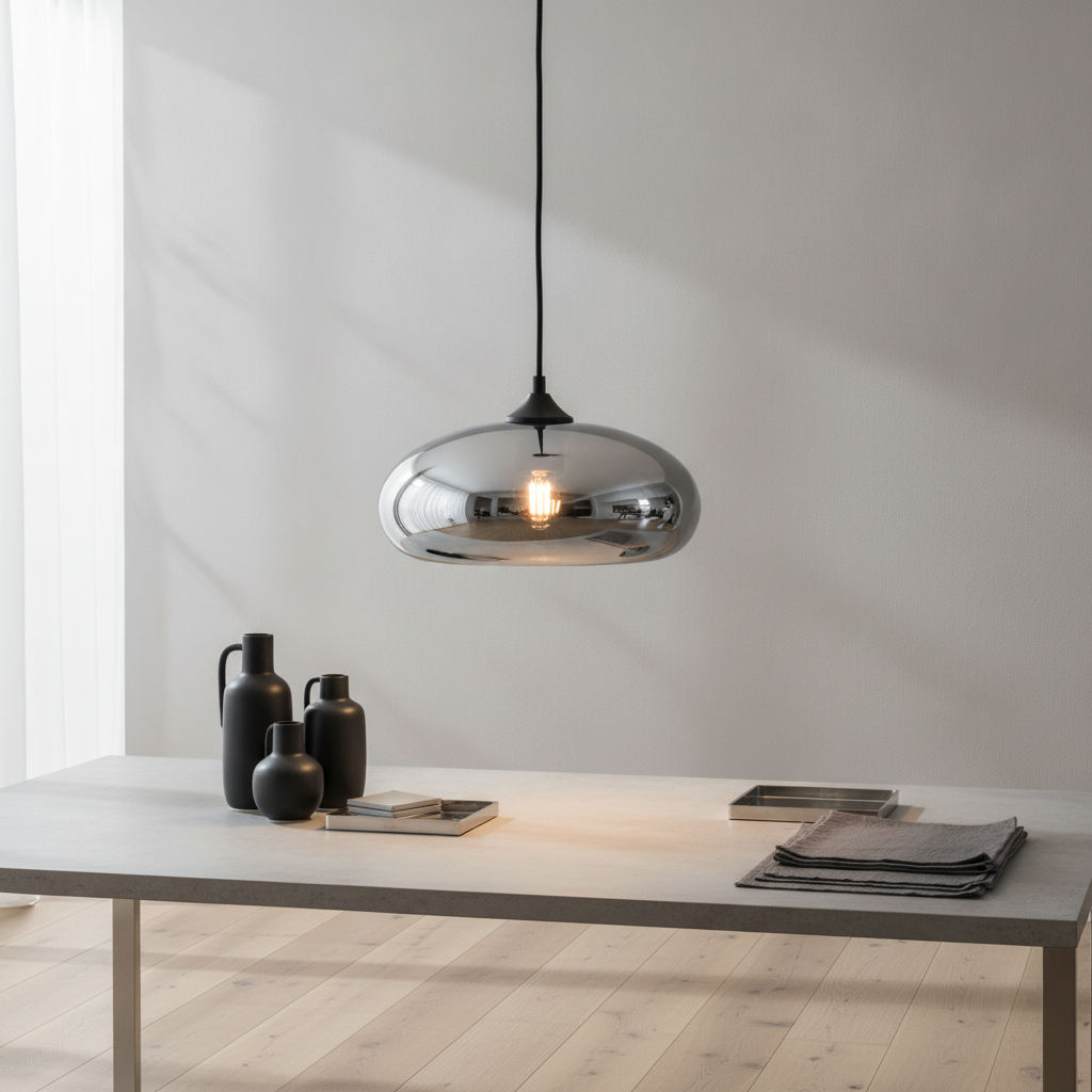 Artdelight Ø 28cm glazen hanglamp Paradise - HL PARADISE