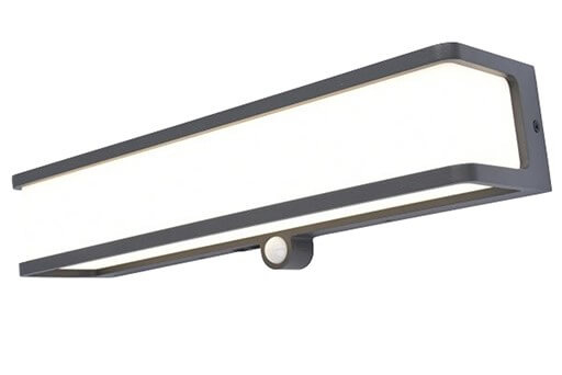 Lutec Design wandlampDoblo solar rechthoekig - 6943801125 afbeelding