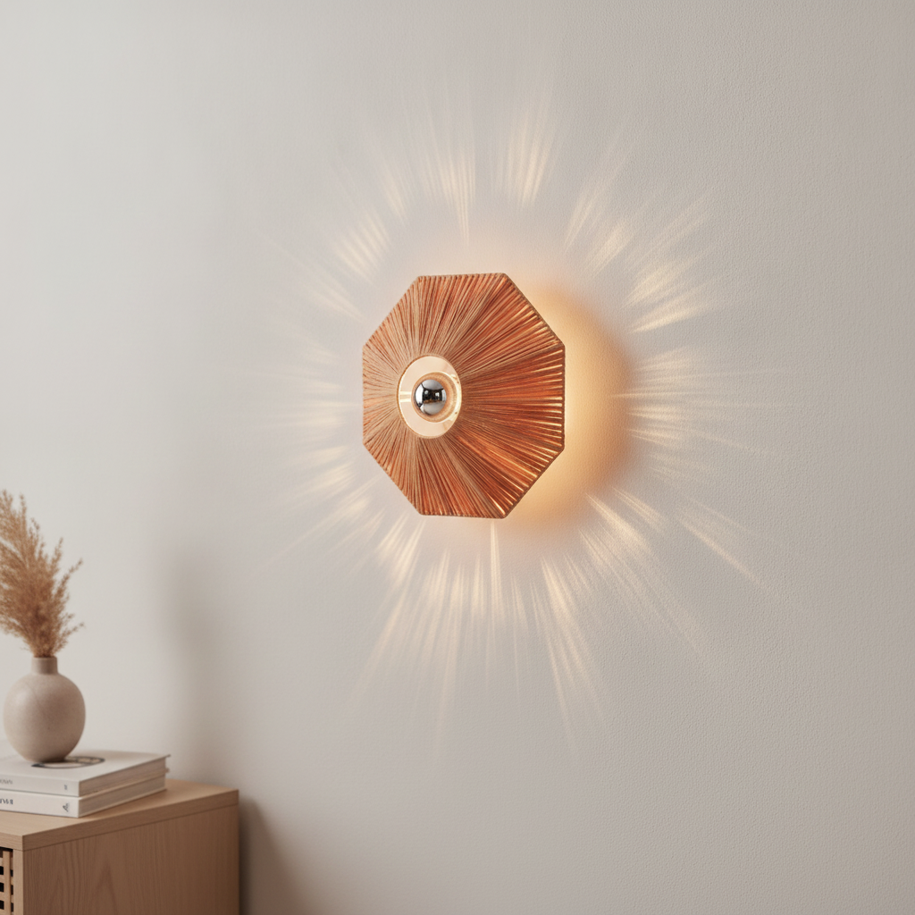 Lyora WandlampElvio terracotta Ø 30cm - 9061137