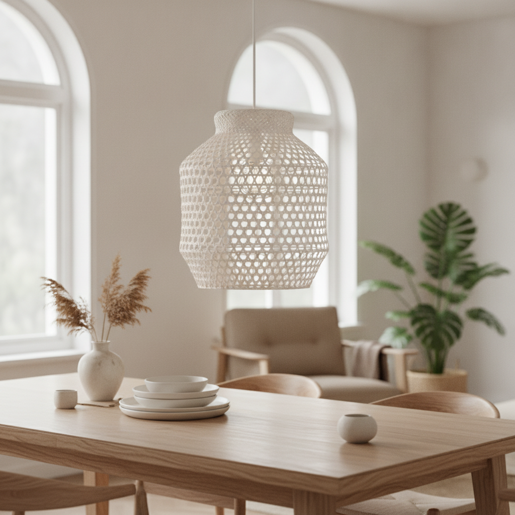Lyora Witte hanglampMia Ø 35cm - 110771