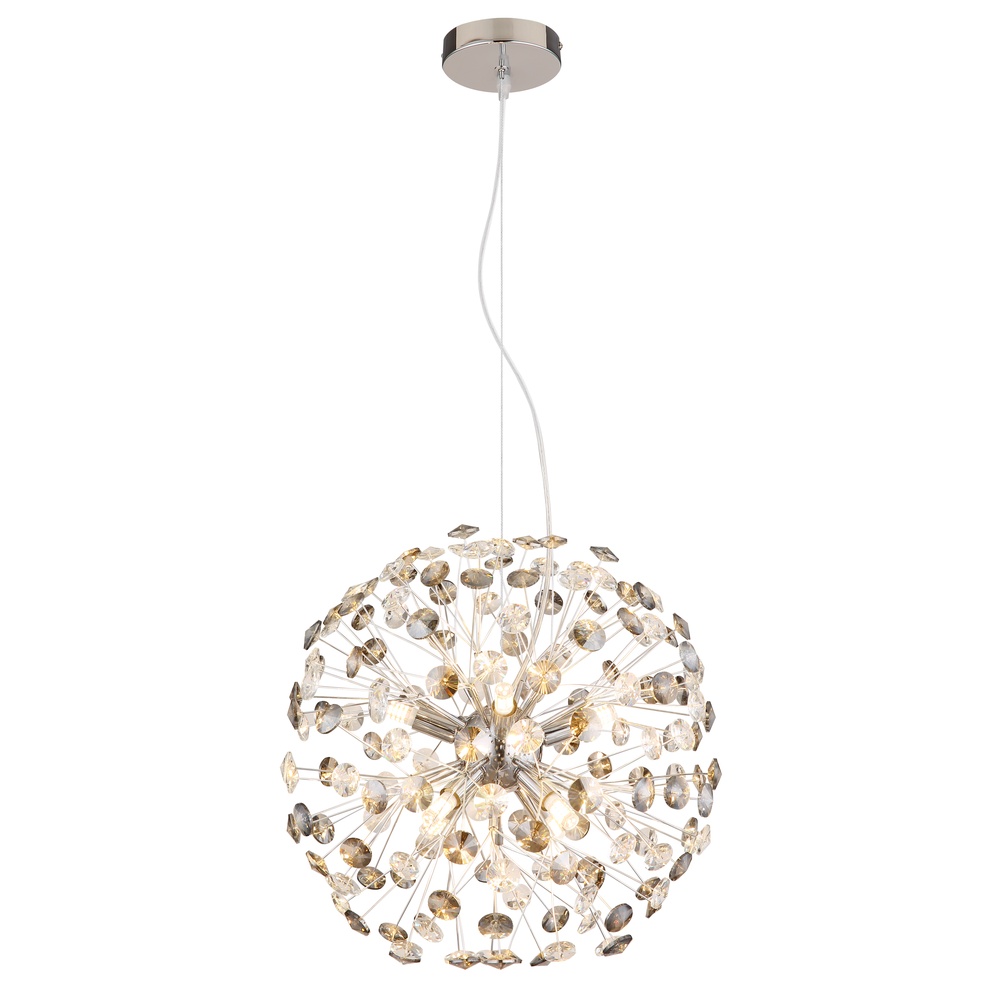 Globo Hanglamp Katrina chroom Ø 40cm - 64135H1C