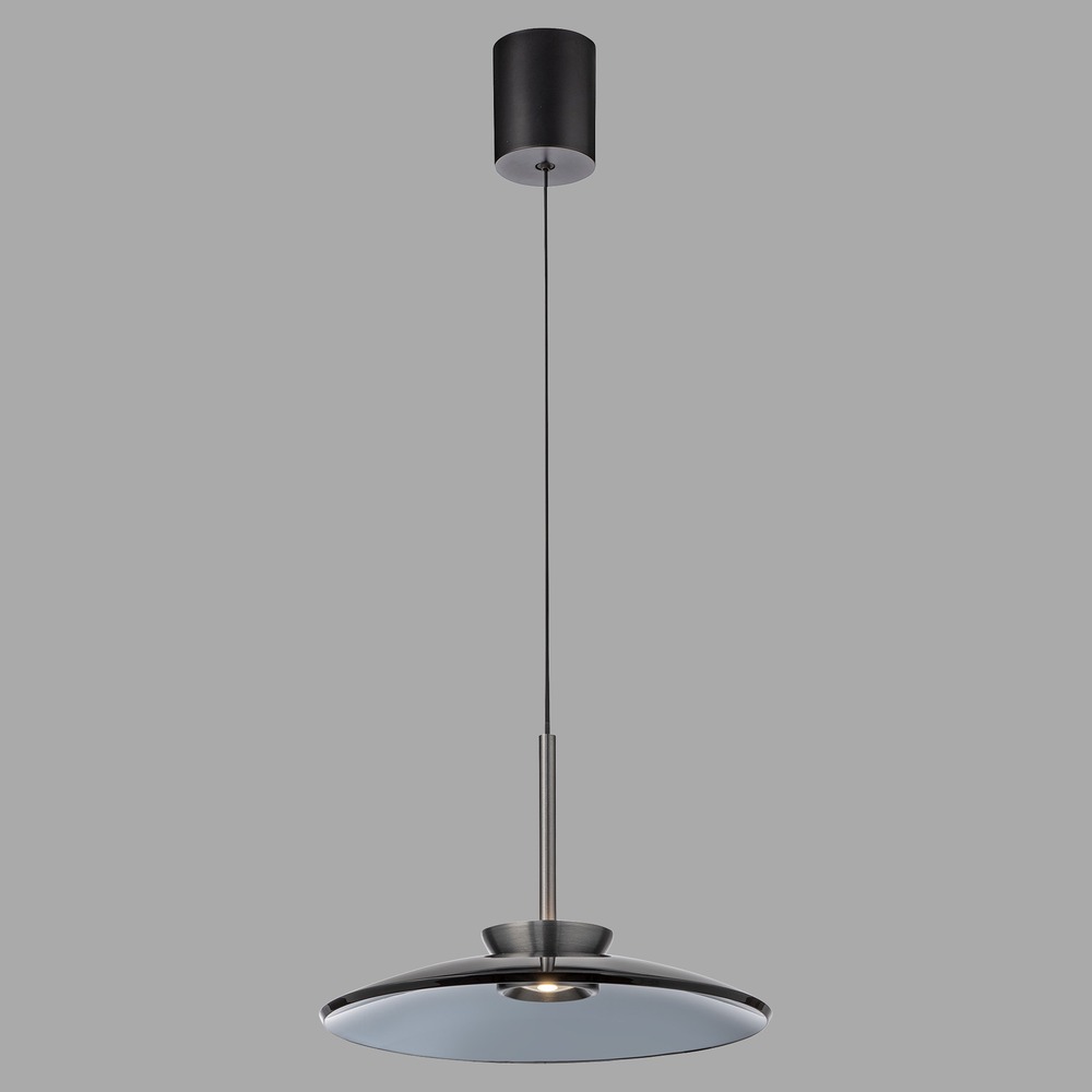 Paul Neuhaus Hanglamp Ø 50cm Pure E-Moon met smoke glas - 2195-15