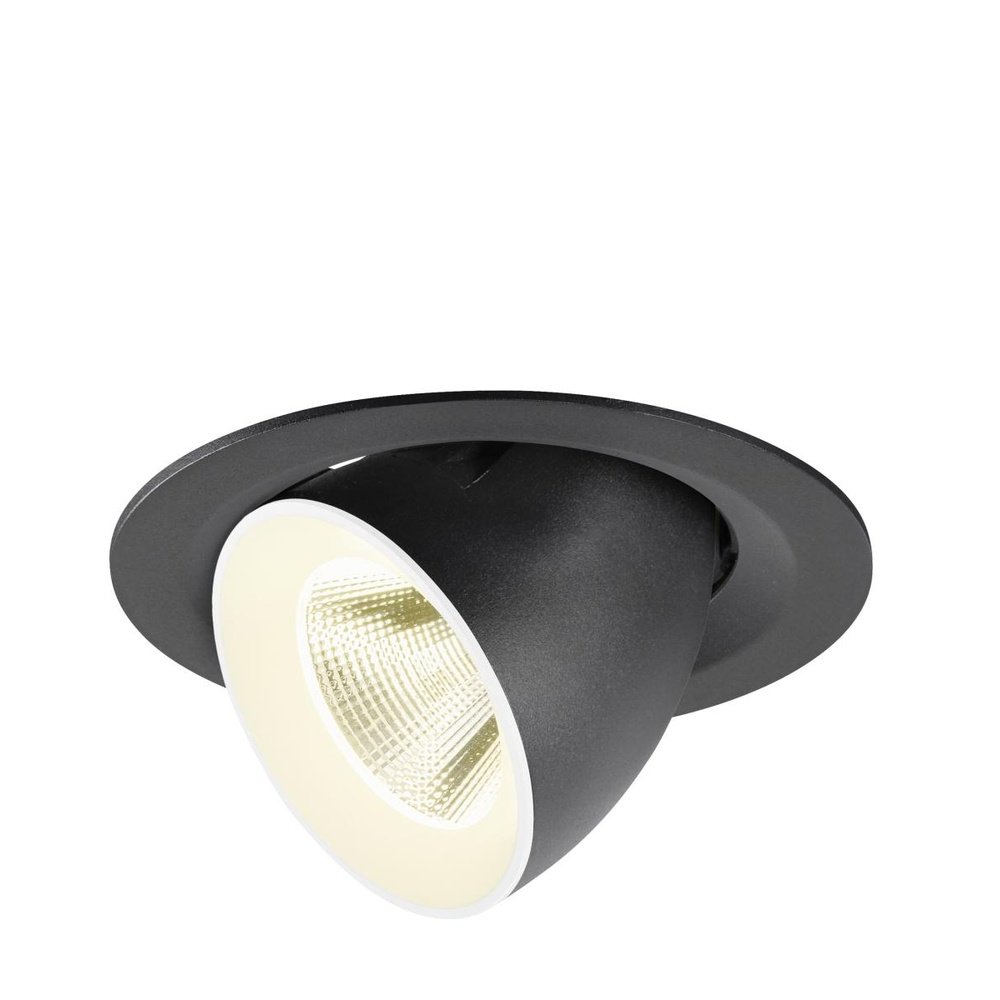 SLV InbouwspotNuminos Gimble M zwart/wit 4000K - 20gr - 1009578