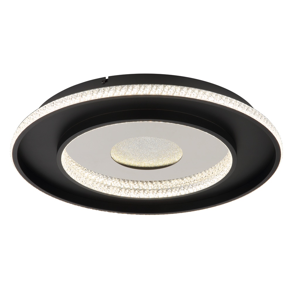 Globo Plafondlamp Marsh zwart - 48041D
