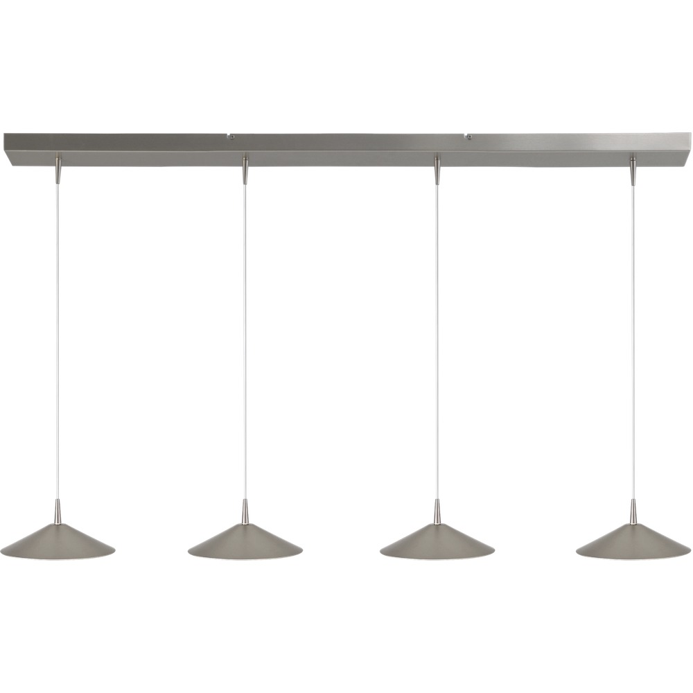 Masterlight 4-lichts hanglampCeppo nikkel Ø 22cm - 2151-37-37-130-4-22
