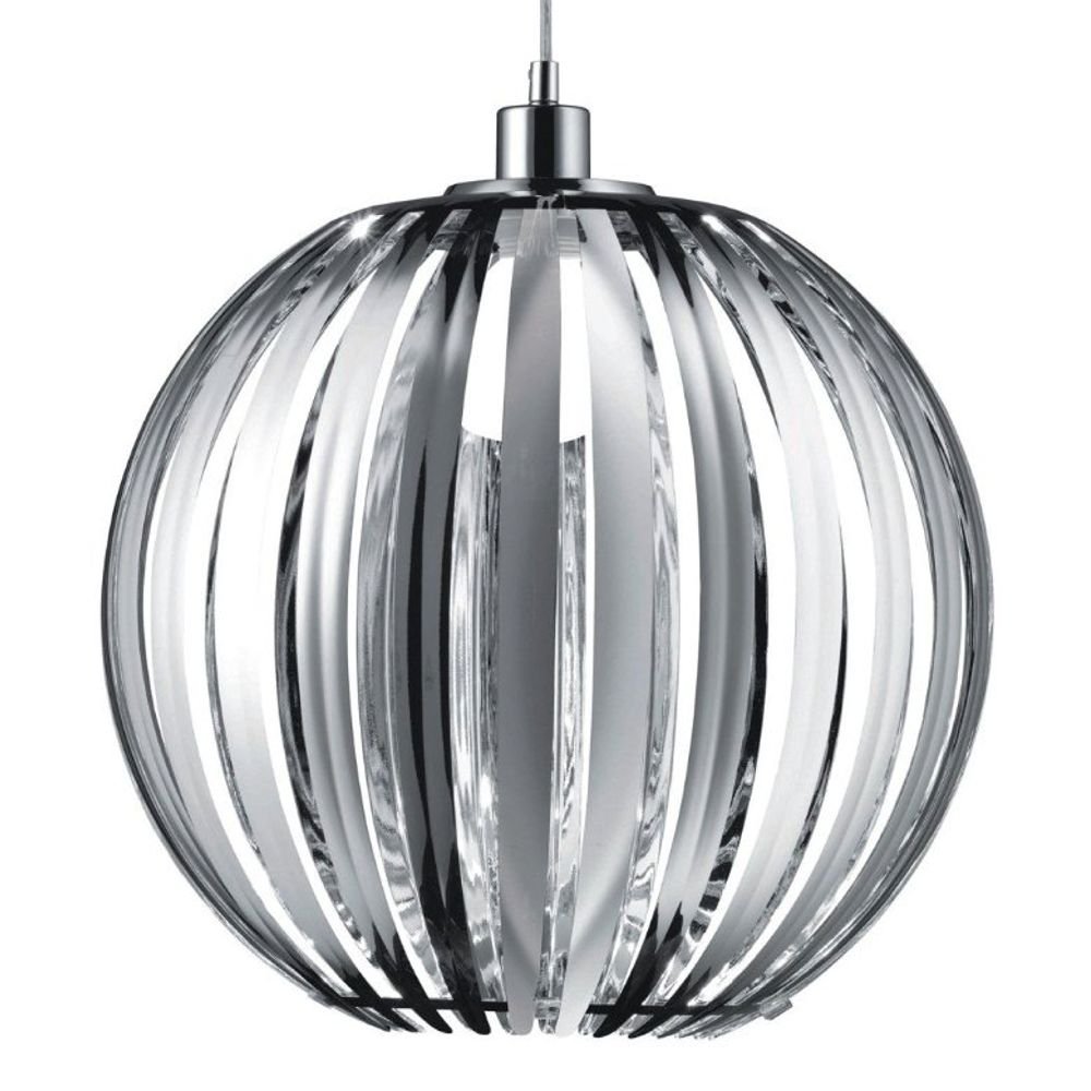 Trio Moderne HanglampTressi 40cm grijs - 304100106