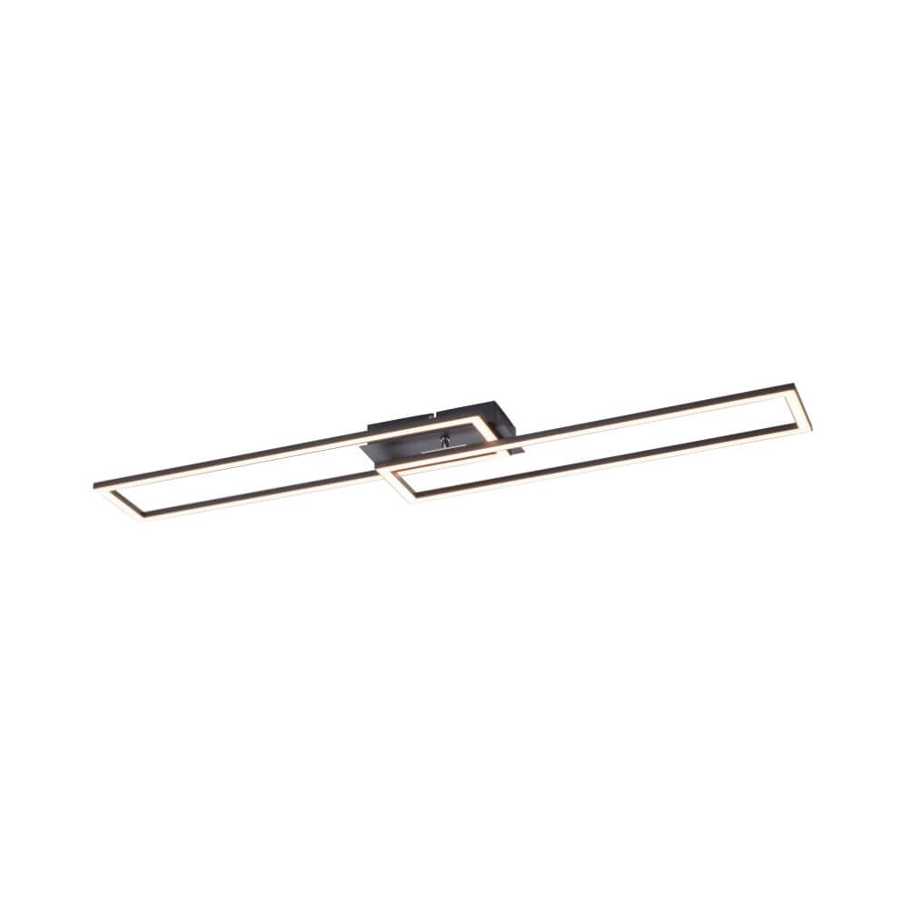 Paul Neuhaus Zwarte led plafondlampIven - 14691-18