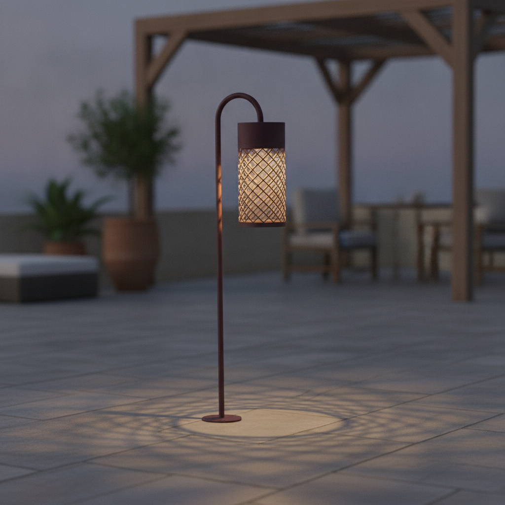 Lyora Tuinlamp Motley 70cm roestbruin - 108402