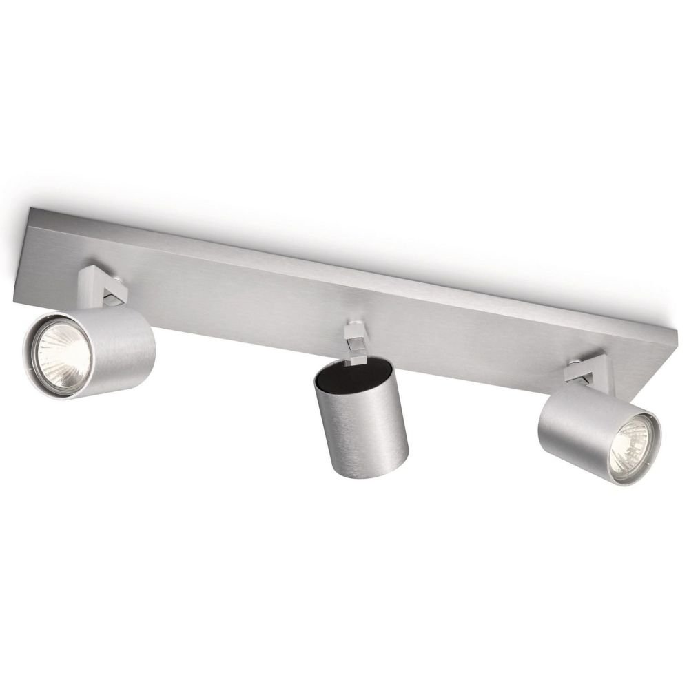 Philips Plafondspots My Living Runner 3-lichts metaalgrijs - 530934812