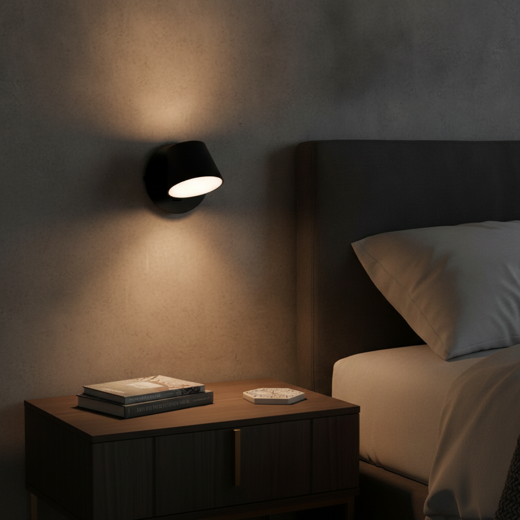 Lyora WandlampAmadeo design zwart - 8223602