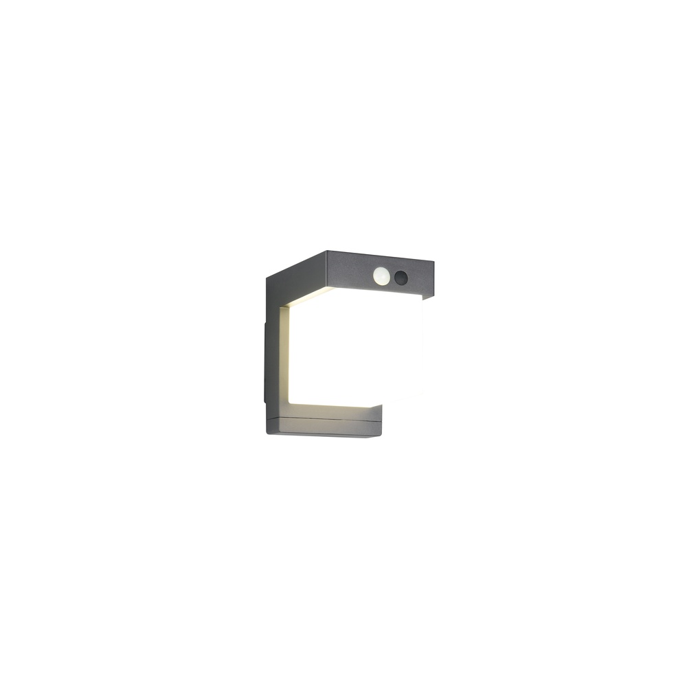 Trio Design wandlampColombo zwart met sensor - R23286132