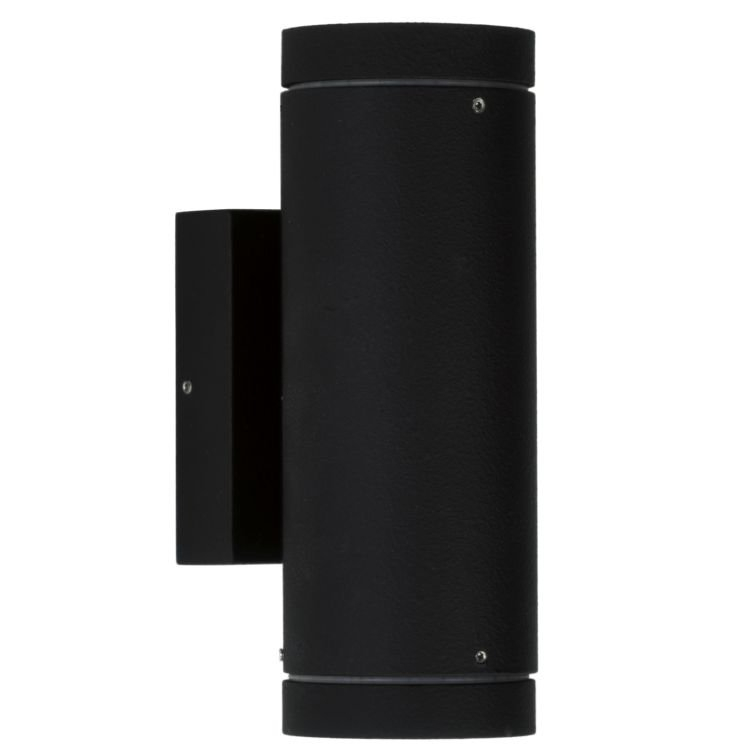 Albert Up down buitenlamp zwartCylinder 20cm - 662198