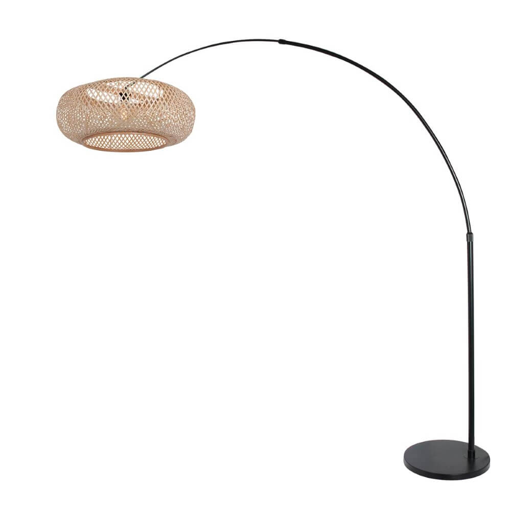Steinhauer Rotan booglampSparkled - 7507ZW