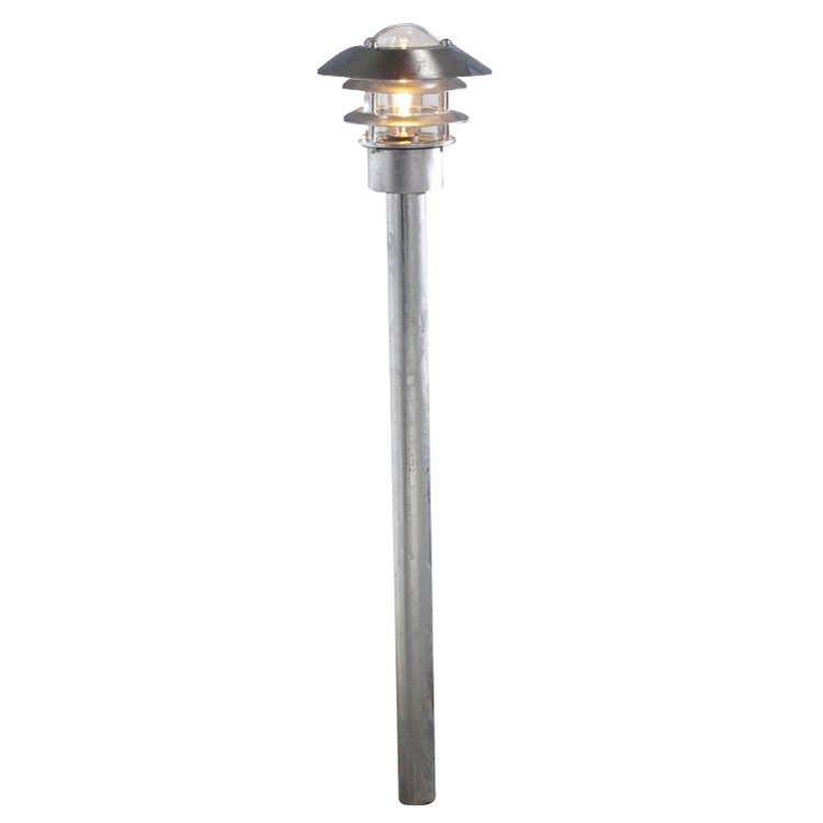 KonstSmide Staande tuinlamp Modena 98cm zinkgrijs - 7311-320