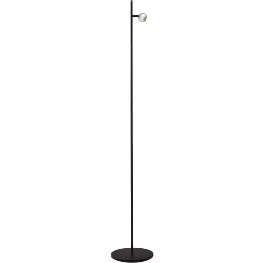 Masterlight Vloerlamp Talana zwart met nikkel - 1410-05-37-1
