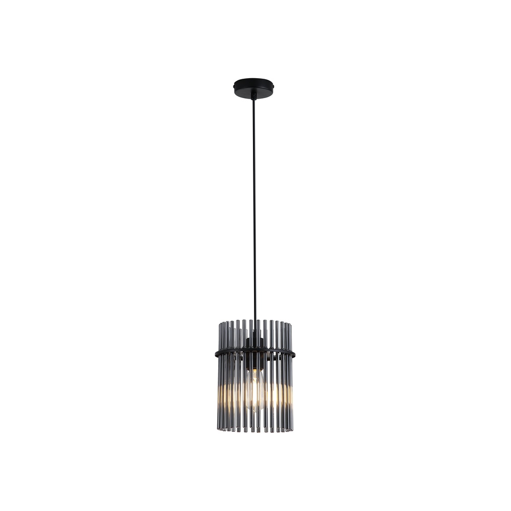 Searchlight HanglampSwizzle Ø 20cm zwart - 55620SM