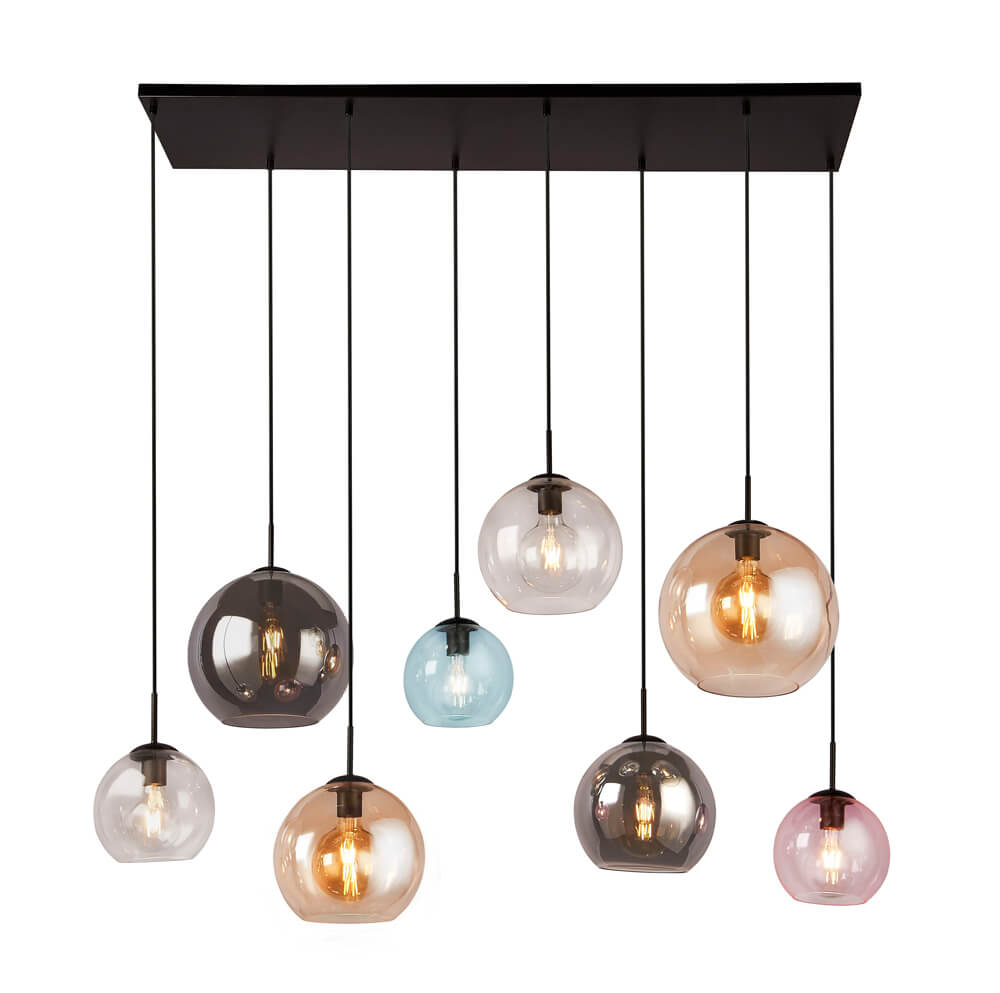 Searchlight Hanglamp Mardi Gras II Curiosa - 94002-8BK