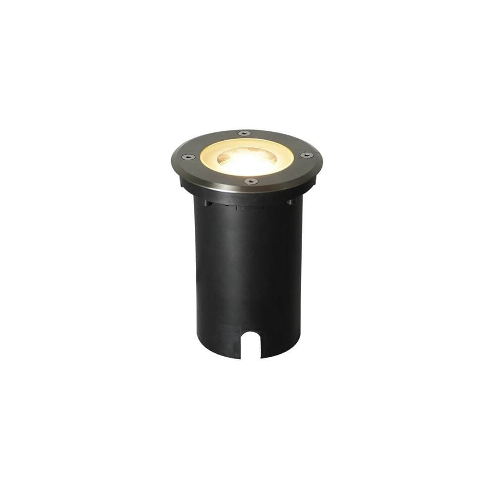 Nordlux GrondspotAndor RVS rond - 2218400034
