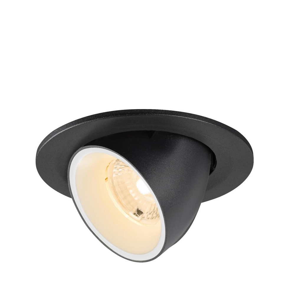SLV InbouwspotNuminos Gimble S zwart/wit 2700K - 40gr - 1009383