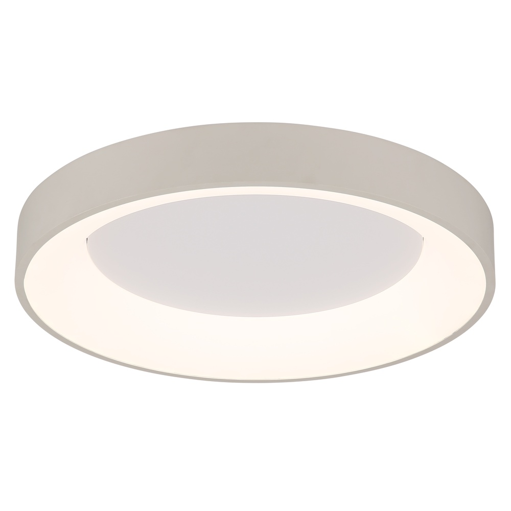 Globo Moderne plafondlamp Gallegos zand bruin Ø 50cm - 48487-48