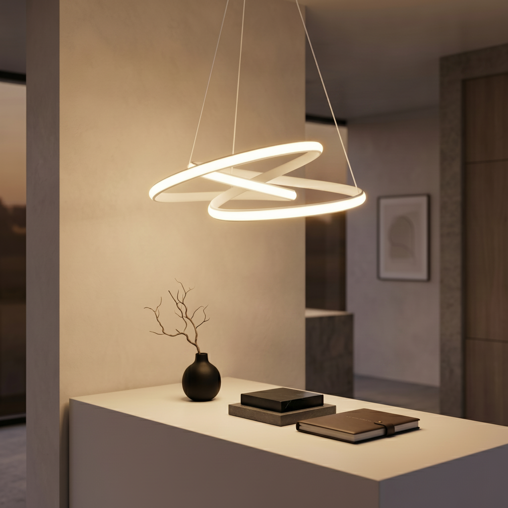 Lyora Design hanglampMenton wit - 110425