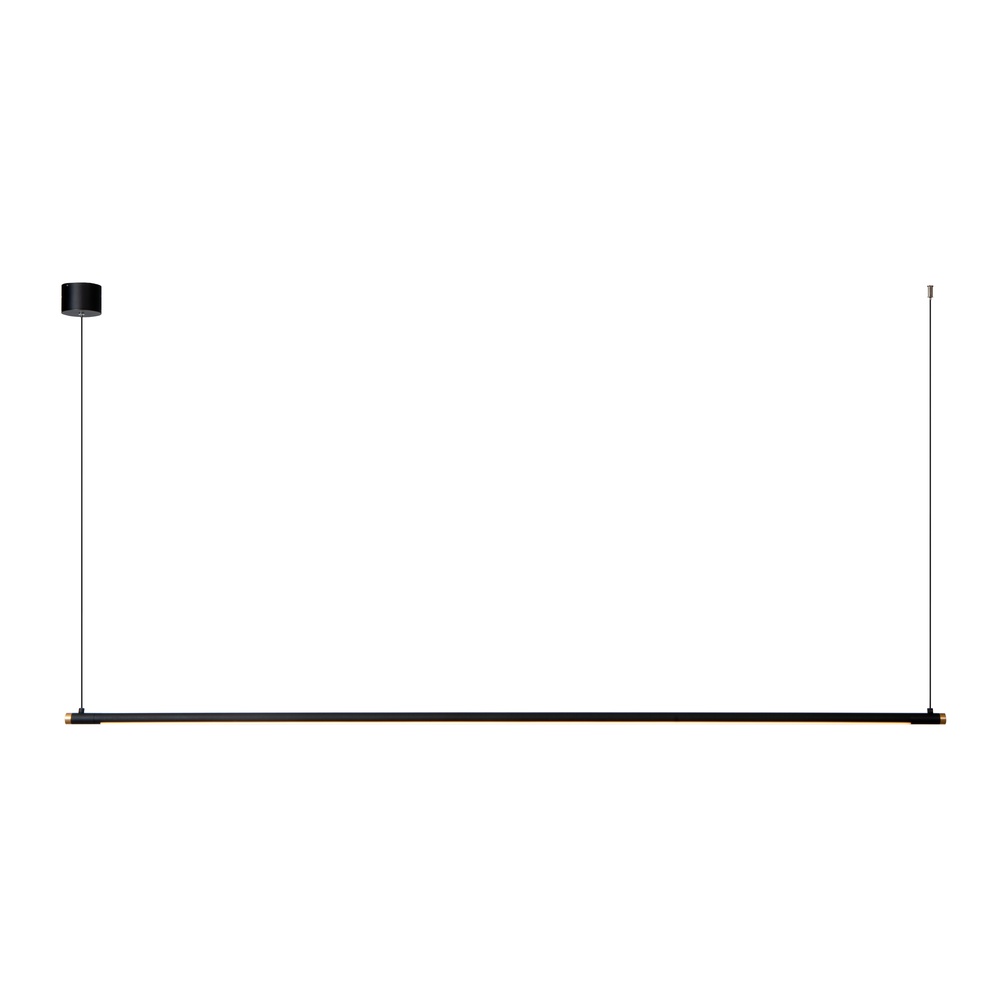 Premium by Lucide Strakke hanglampMarnik zwart 200cm - 41405/32/30