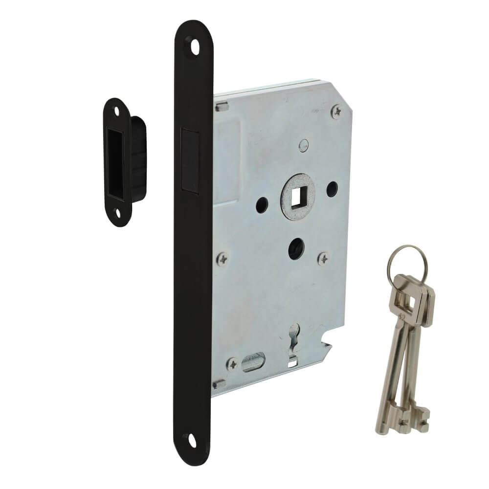 Intersteel Slotkast klavierDomus magneet zwart afgerond - 0094.957224