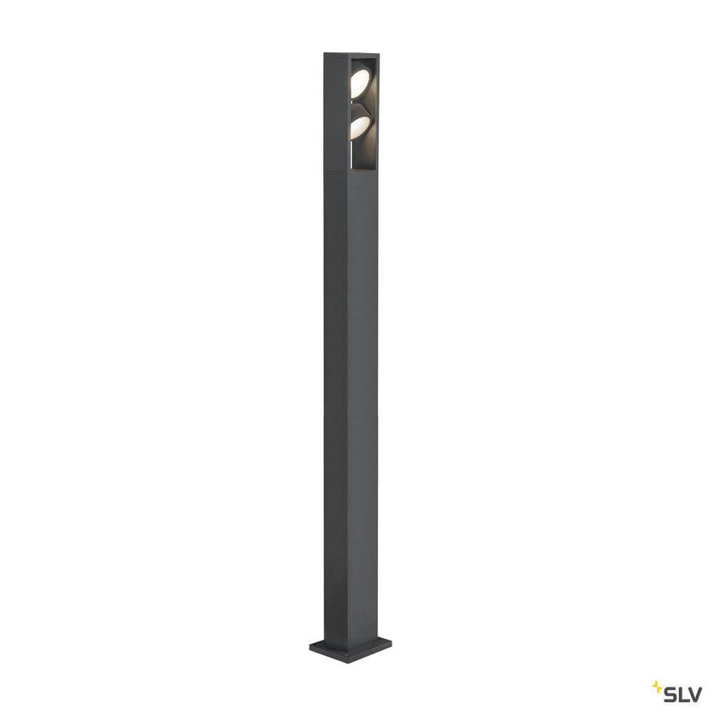 SLV Led pad verlichtingEskina 175cm 2-lichts antraciet - 1005440