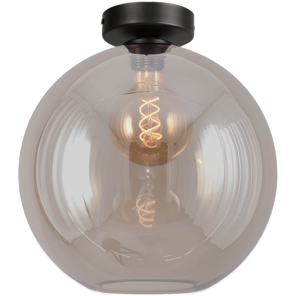 Masterlight Plafondlamp Bella 2 met Ø 30cm goud glas - 5980-05-02-30