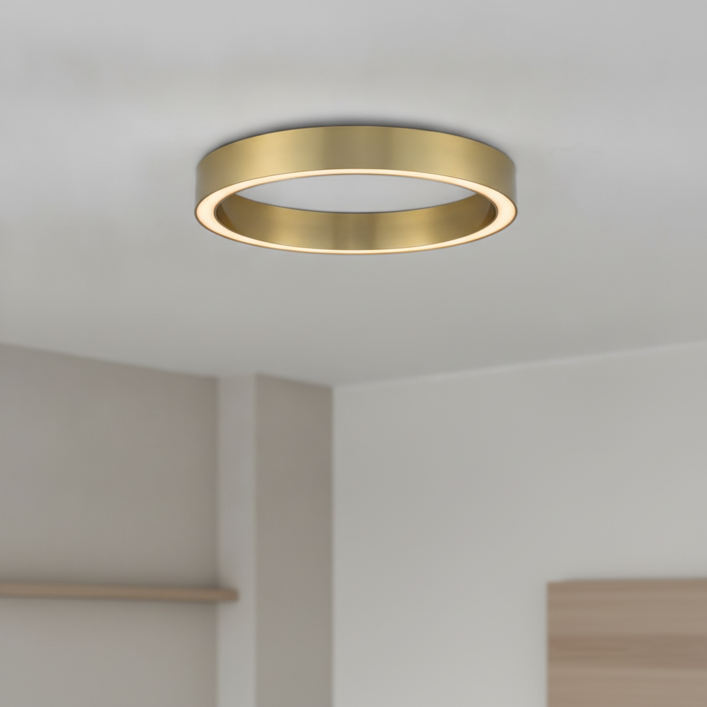 Lyora Design plafondlamp Sting goud Ø 60cm - 110287
