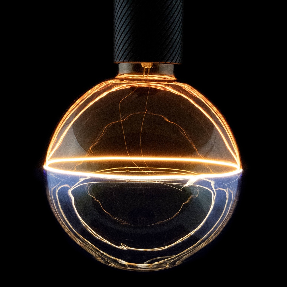 Segula Lichtbron goud en blauwIllusion 6W - E27 - 260lm - 1900K - Ø 14,5cm - SG-55123