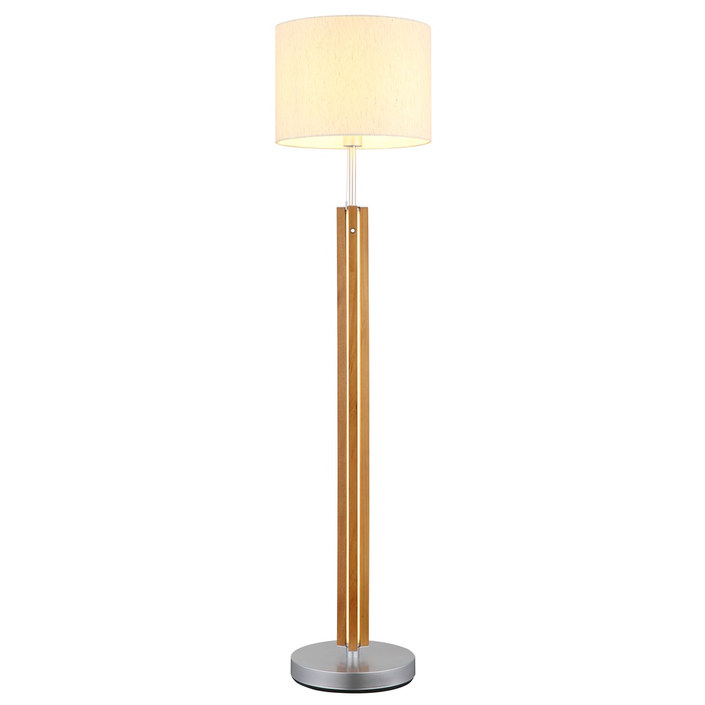 Globo Vloerlamp Taugus bruin - 41730246